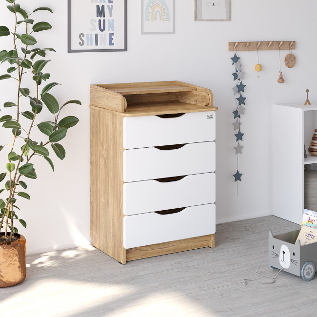 Комод серия Сириус WOOD 604 дуб канзас